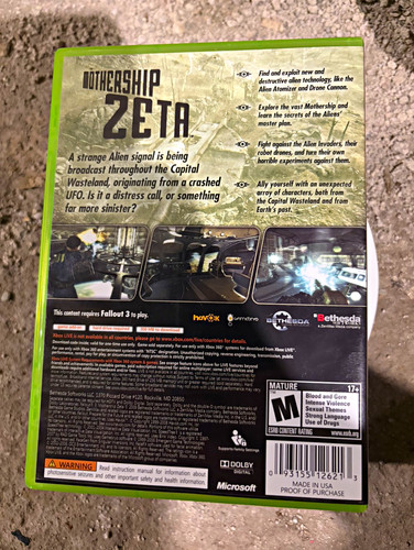 Fallout mothership zeta xbox - fallout,