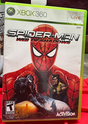 Spider man web shadows - shadows, xbox