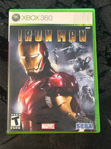 Iron man xbox 360 completo - iron,