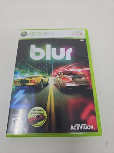 Blur xbox 360 case - xbox,